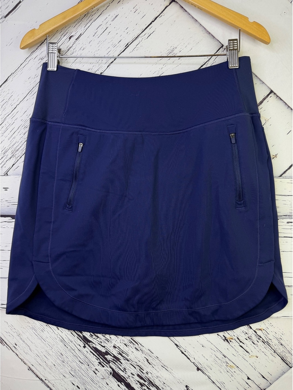 Athleta Fairway High Rise Golf Skort Navy Women’s Medium #Preppy #Quiet Luxury
